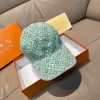 LV Jacquard Baseball Cap in Green - luxurydeal