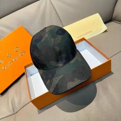 Louis Vuitton Camouflage Baseball Cap in Green - luxurydeal