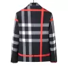 Men Burberry Classic Check Pattern Blazer Black - luxurydeal