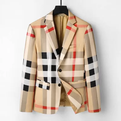 Burberry Blazer Classic Check Pattern for Men - luxurydeal