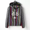 Fendi Zig-Zag Faces Hoodie Jacket for Men - luxurydeal