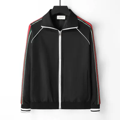 GUCCI Jacket for Men Black - luxurydeal