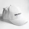 Balenciaga 3D Embroidered Classic Baseball Cap White - luxurydeal