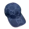 Gucci Jumbo GG canvas baseball hat Blue - luxurydeal