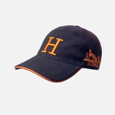 Hermes Classic H Baseball Cap Black - luxurydeal