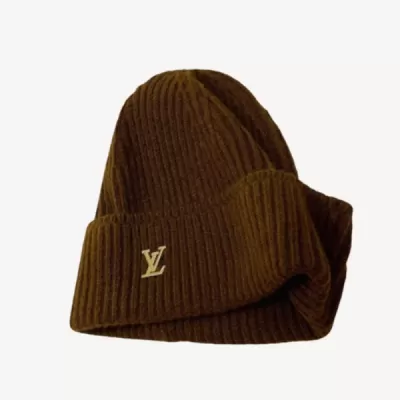 Louis Vuitton LV Spark Beanie Brown - luxurydeal