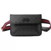 Gucci Men's Black Calfskin Belt Bag - luxurydeal