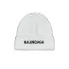 Balenciaga Knit Beanie in White - luxurydeal