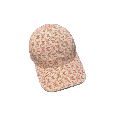 Chanel Small CC Jacquard Baseball Cap - Pink - luxurydeal