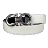 Salvatore Ferragamo 35mm Reversible and adjustable Men's Gancini Belt  - B025 - luxurydeal