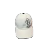 Louis Vuitton Vivienne Blossom Embroidered Baseball Cap - White - luxurydeal