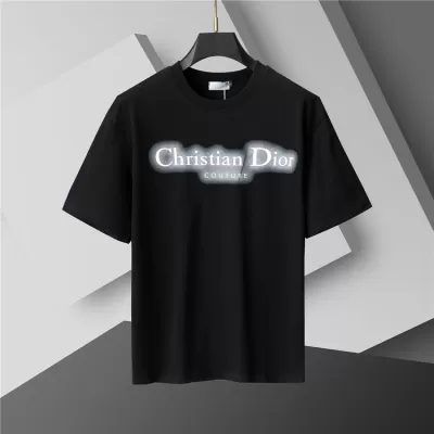 Dior Cotton Jersey T-Shirt in Black - luxurydeal