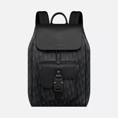 Dior Men's Backpack-Black - luxurydeal