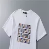 Fendi FF Print Cotton T-Shirt in White - luxurydeal