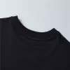 Burberry Logo Printed Cotton T-Shirt in Black - luxurydeal