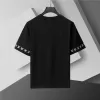 LV Mini LV Jacquard Short-Sleeved Crewneck  T-shirt  Black - luxurydeal