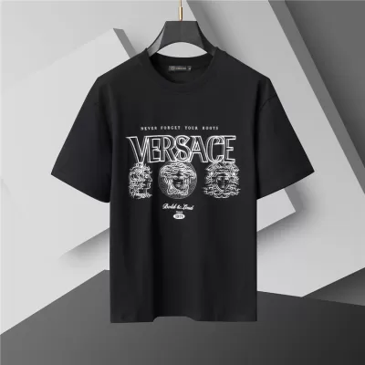 VERSACE T-shirt Men Black - luxurydeal