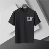 LV Damier Jacquard Short-Sleeved T-Shirt with LV CrystalEmbellishments Black - luxurydeal