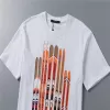 LV Ski Print Cotton T-Shirt Men White - luxurydeal