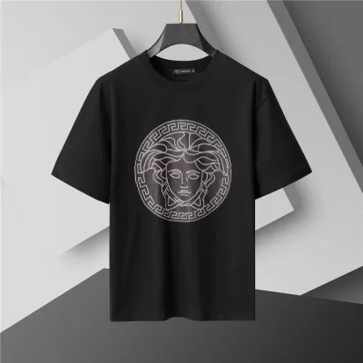 VERSACE T-shirt Men Black - luxurydeal