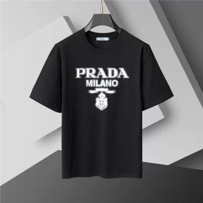 PRADA T-shirt Men Black - luxurydeal