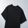 LV Neckline Signature CottonT-Shirt Black - luxurydeal