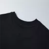 LV Neckline Signature CottonT-Shirt Black - luxurydeal