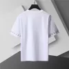 LV Mini LV Jacquard Short-Sleeved Crewneck  T-shirt  White - luxurydeal