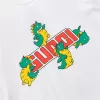 Gucci White T-Shirt with Dinosaur Graphic - luxurydeal