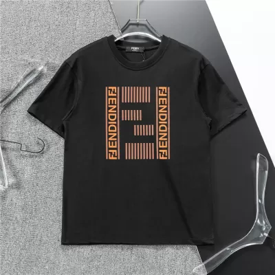 FENDI T-shirt Men Black - luxurydeal