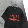 AMIRI Men's MA Bar Logo T-shirt Black - luxurydeal