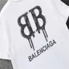 BALENCIAGA Dripping BB Logo T-shirt White - luxurydeal