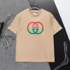 GUCCI Cotton Jersey Printed T-shirt Camel - luxurydeal