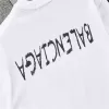 BALENCIAGA Tape Type T-shirt in Black Faded - luxurydeal