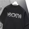 BALENCIAGA Tape Type T-shirt in Black Faded - luxurydeal