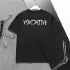 BALENCIAGA Tape Type T-shirt in Black Faded - luxurydeal