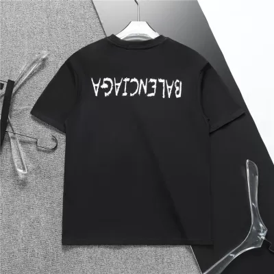 BALENCIAGA Tape Type T-shirt in Black Faded - luxurydeal