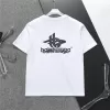 Balenciaga T-Shirt Overlapping Logo White - luxurydeal