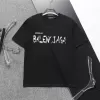 BALENCIAGA Tape Type T-shirt in Black Faded - luxurydeal