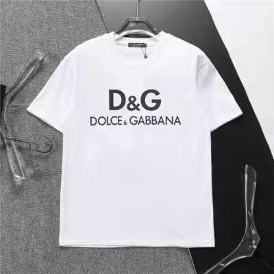 DOLCE & GABBANA Embroidered Logo Shirt White - luxurydeal