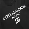 DOLCE & GABBANA Cotton T-shirt with DG Embroidery - luxurydeal