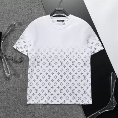 LOUIS VUITTON Monogram Gradient T-Shirt White - luxurydeal