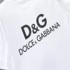 DOLCE & GABBANA Embroidered Logo Shirt White - luxurydeal