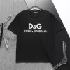 DOLCE & GABBANA Embroidered Logo Shirt Black - luxurydeal