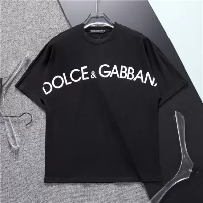 Dolce & Gabbana Black 3D Patch T-Shirt - luxurydeal