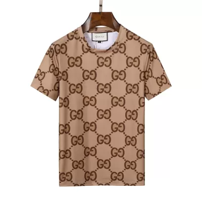 Gucci GG Men's T-shirt Brown - luxurydeal