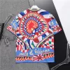 DOLCE & GABBANA Men's Printed Cotton T-shirt In Multicolor - luxurydeal