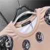 Dolce & Gabbana Coin-print cotton T-shirt Beige - luxurydeal