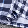 Burberry Check Cotton T-Shirt Blue - luxurydeal