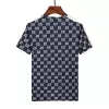 Gucci GG Pattern Men's T-shirt Blue - luxurydeal